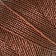 Linhasita waxed thread spool for micro macramé 1 mm - Brown (631) x168m