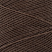 Linhasita waxed thread spool for micro macramé 1 mm - Café au lait (612) x168m