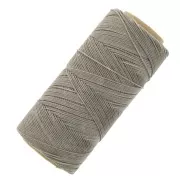 Linhasita waxed thread spool for micro macramé 1 mm - Gris Taupe (544) x168m