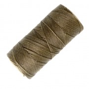 Linhasita waxed thread spool for micro macramé 1 mm - Khaki (222) x168m|raw }}