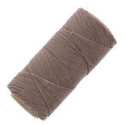 Linhasita waxed thread spool for micro macramé 1 mm - Marron glacé (213) x168m|raw }}