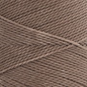 Linhasita waxed thread spool for micro macramé 1 mm - Marron glacé (213) x168m