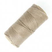 Linhasita waxed thread spool for micro macramé 1 mm - Beige (05) x168m|raw }}