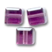 PureCrystal 5601 Cube 8mm Amethyst x1