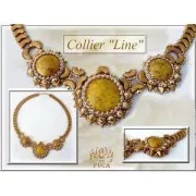 Glass Cabochon by Puca® 25 mm Rose Pearl x 1