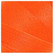 Linhasita waxed thread spool for micro macramé 0.5 mm - Neon Orange (393) x335m