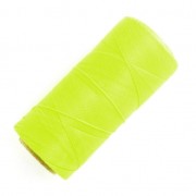 Linhasita waxed thread spool for micro macramé 0.5 mm - Neon Yellow (326) x335m|raw }}