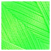 Linhasita waxed thread spool for micro macramé 0.5 mm - Neon Green (329) x335m