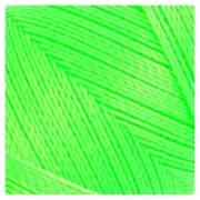Linhasita waxed thread spool for micro macramé 0.5 mm - Neon Green (329) x335m
