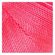 Linhasita waxed thread spool for micro macramé 0.5 mm - Neon Pink (328) x335m