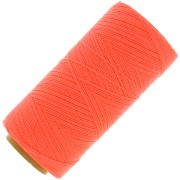 Linhasita waxed thread spool for micro macramé 0.5 mm - Corail Neon (394) x335m|raw }}