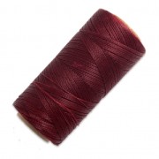 Linhasita waxed thread spool for micro macramé 0.5 mm - Burgundy (60) x335m|raw }}