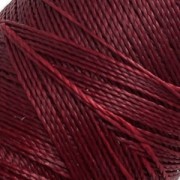 Linhasita waxed thread spool for micro macramé 0.5 mm - Burgundy (60) x335m