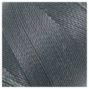 Linhasita waxed thread spool for micro macramé 0.5 mm - Anthracite (209) x335m