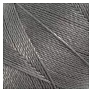 Linhasita waxed thread spool for micro macramé 0.5 mm - Dark Grey (665) x335m