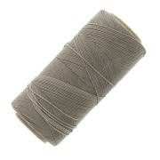 Linhasita waxed thread spool for micro macramé 0.5 mm - Gris Taupe (544) x335m|raw }}