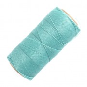 Linhasita waxed thread spool for micro macramé 0.5 mm - Baby Blue (398) x335m