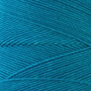 Linhasita wax thread bobbin for micro macramé 0.5mm Dark Turquoise (707) x335m