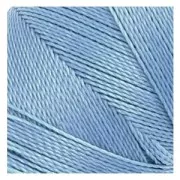 Linhasita waxed thread spool for micro macramé 0.5 mm - Light Blue (606) x335m