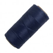 Linhasita waxed thread spool for micro macramé 0.5 mm - Navy Blue (70) x335m|raw }}