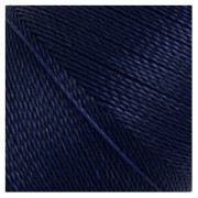 Linhasita waxed thread spool for micro macramé 0.5 mm - Navy Blue (70) x335m