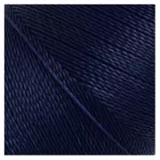 Linhasita waxed thread spool for micro macramé 0.5 mm - Navy Blue (70) x335m