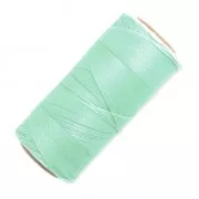 Linhasita waxed thread spool for micro macramé 0.5 mm - Mint (230) x335m