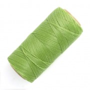 Linhasita waxed thread spool for micro macramé 0.5 mm - Lime Green (1019) x335m