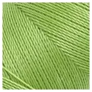Linhasita waxed thread spool for micro macramé 0.5 mm - Lime Green (1019) x335m