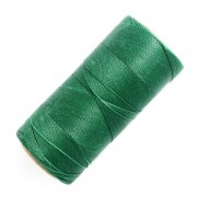 Linhasita waxed thread spool for micro macramé 0.5 mm - Dark Green (87) x335m