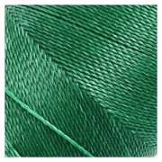 Linhasita waxed thread spool for micro macramé 0.5 mm - Dark Green (87) x335m