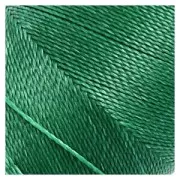 Linhasita waxed thread spool for micro macramé 0.5 mm - Dark Green (87) x335m