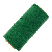 Linhasita waxed thread spool for micro macramé 0.5 mm - Green (1045) x335m|raw }}