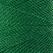 Linhasita waxed thread spool for micro macramé 0.5 mm - Green (1045) x335m