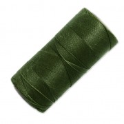 Linhasita waxed thread spool for micro macramé 0.5 mm - Olive Green (88) x335m