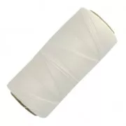 Linhasita waxed thread spool for micro macramé 0.5 mm - Natural x335m