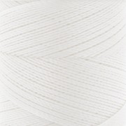 Linhasita waxed thread spool for micro macramé 0.5 mm - White (BCO ALV) x335m