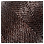 Linhasita waxed thread spool for micro macramé 0.5 mm - Brown (259) x335m