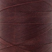 Linhasita waxed thread spool for micro macramé 0.5 mm - Chocolate Brown (29) x335m