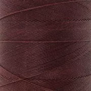 Linhasita waxed thread spool for micro macramé 0.5 mm - Chocolate Brown (29) x335m