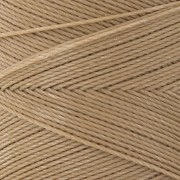 Linhasita waxed thread spool for micro macramé 0.5 mm - Vanilla (531) x335m