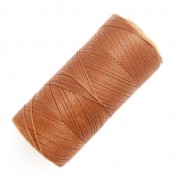 Linhasita waxed thread spool for micro macramé 0.5 mm - Camel Brown (498) x335m|raw }}