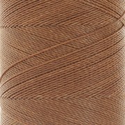 Linhasita waxed thread spool for micro macramé 0.5 mm - Autumn Brown (631) x335m