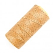 Linhasita waxed thread spool for micro macramé 0.5 mm - Straw (18) x335m|raw }}