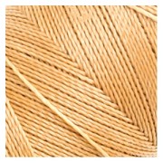 Linhasita waxed thread spool for micro macramé 0.5 mm - Straw (18) x335m