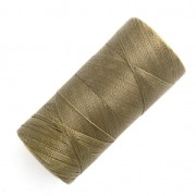 Linhasita waxed thread spool for micro macramé 0.5 mm - Old Bronze (204) x335m|raw }}