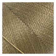 Linhasita waxed thread spool for micro macramé 0.5 mm - Old Bronze (204) x335m
