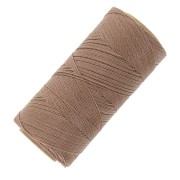 Linhasita waxed thread spool for micro macramé 0.5 mm - Sable (214) x335m|raw }}