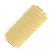 Linhasita waxed thread spool for micro macramé 0.5 mm - Cream (1310) x335m