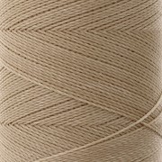 Linhasita waxed thread spool for micro macramé 0.5 mm - Tan (382) x335m